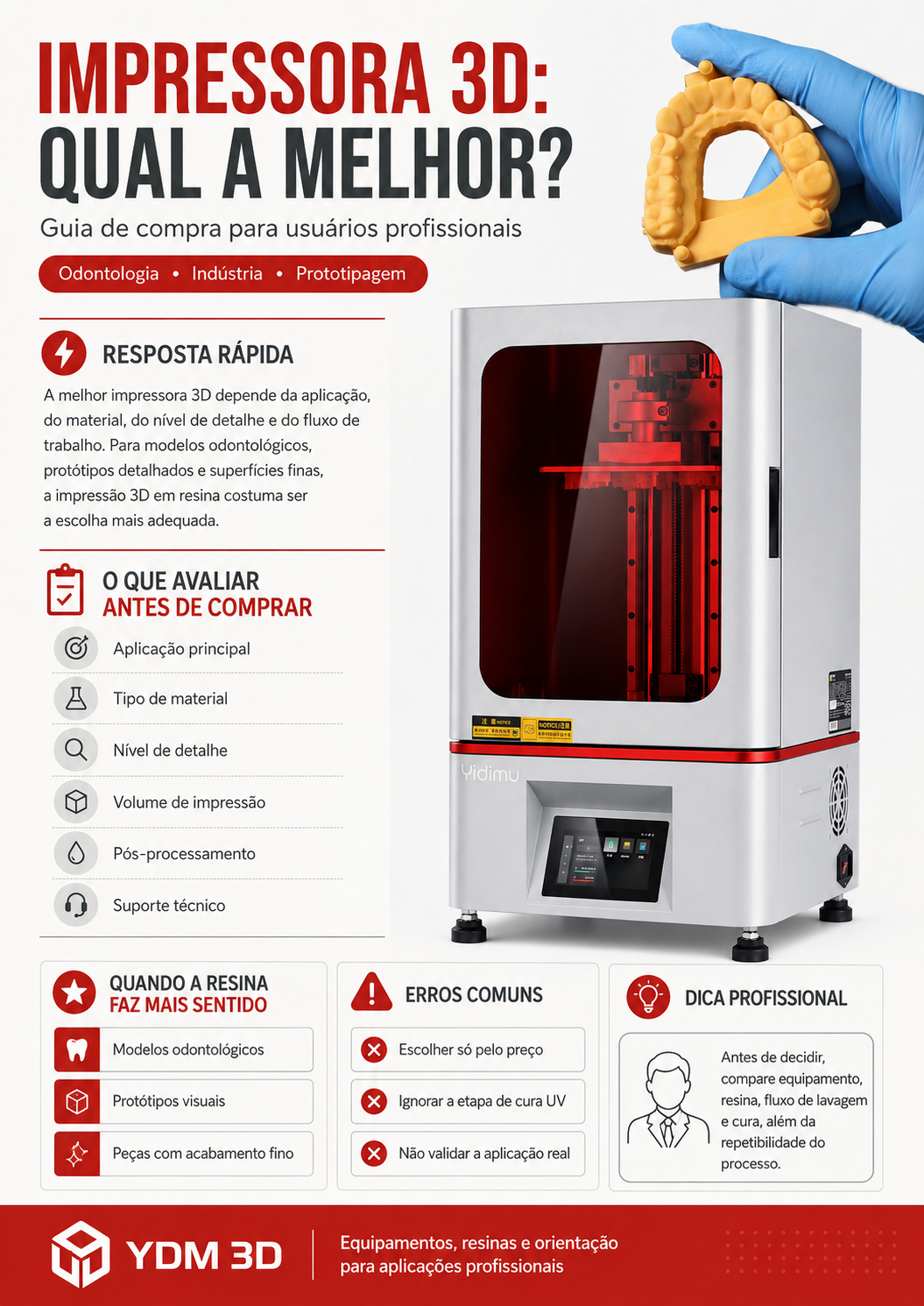 impressora 3d qual a melhor