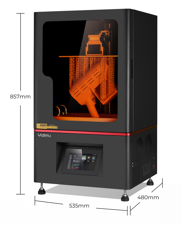 impressora 3D de resina industrial para protótipos e peças profissionais