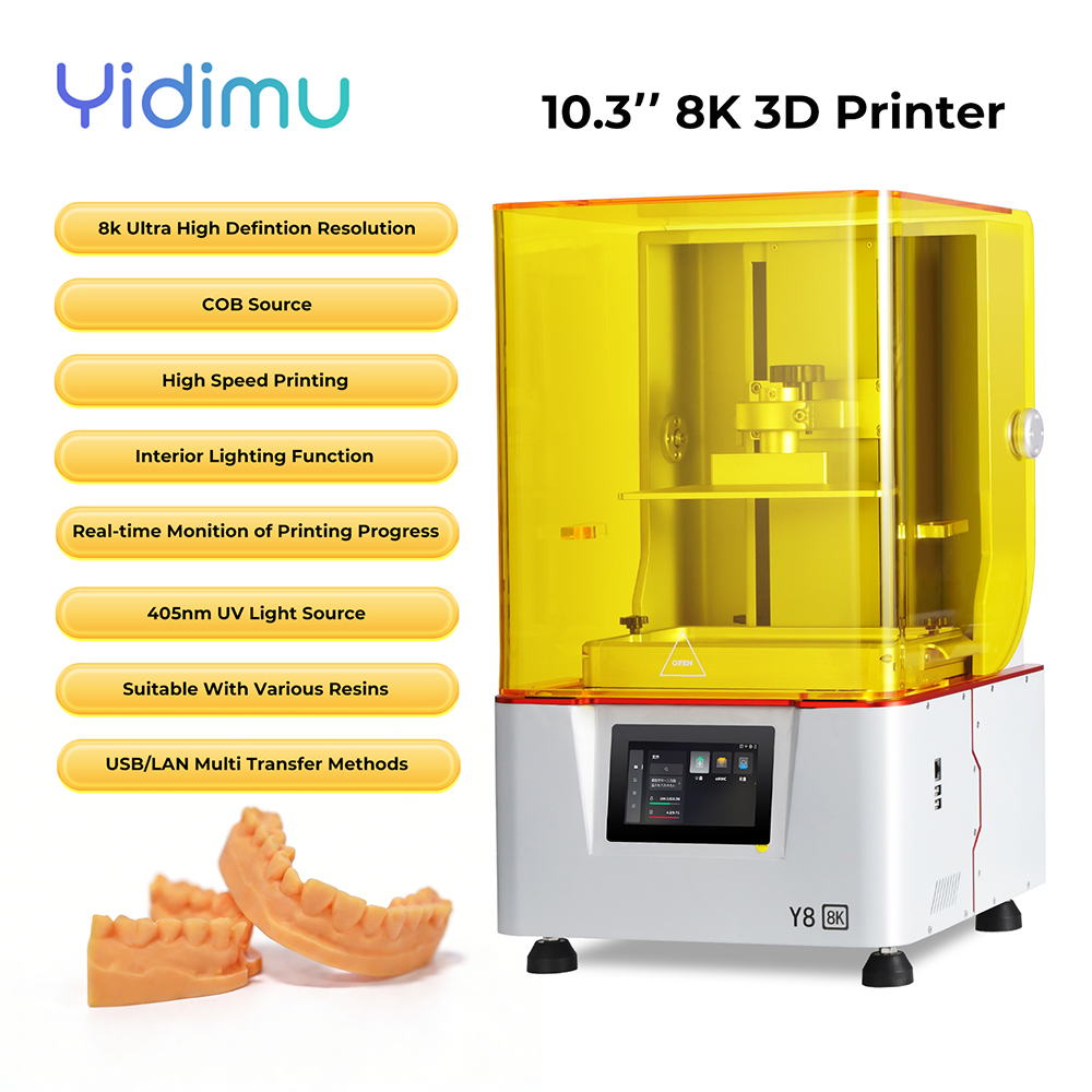 modelos odontológicos impressos em 3D com resina