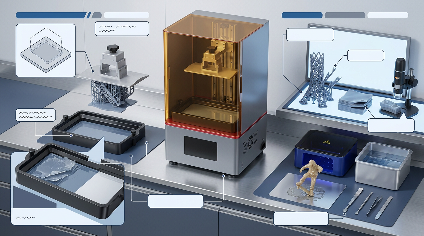 problemas comuns na impressão 3d em resina