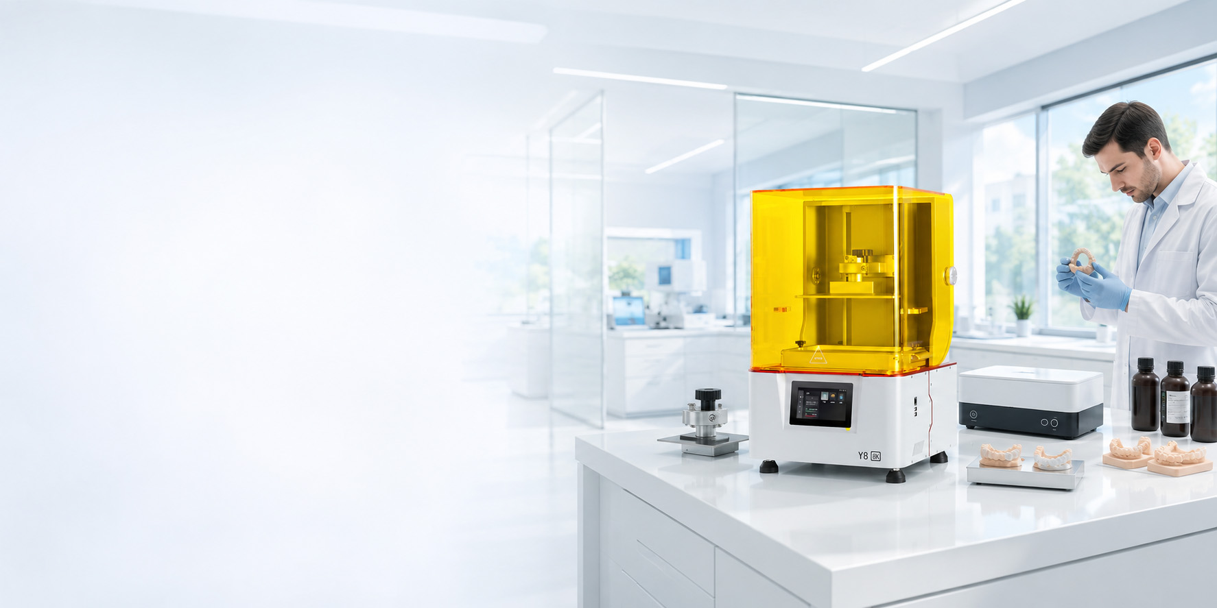 Impressora 3D odontológica