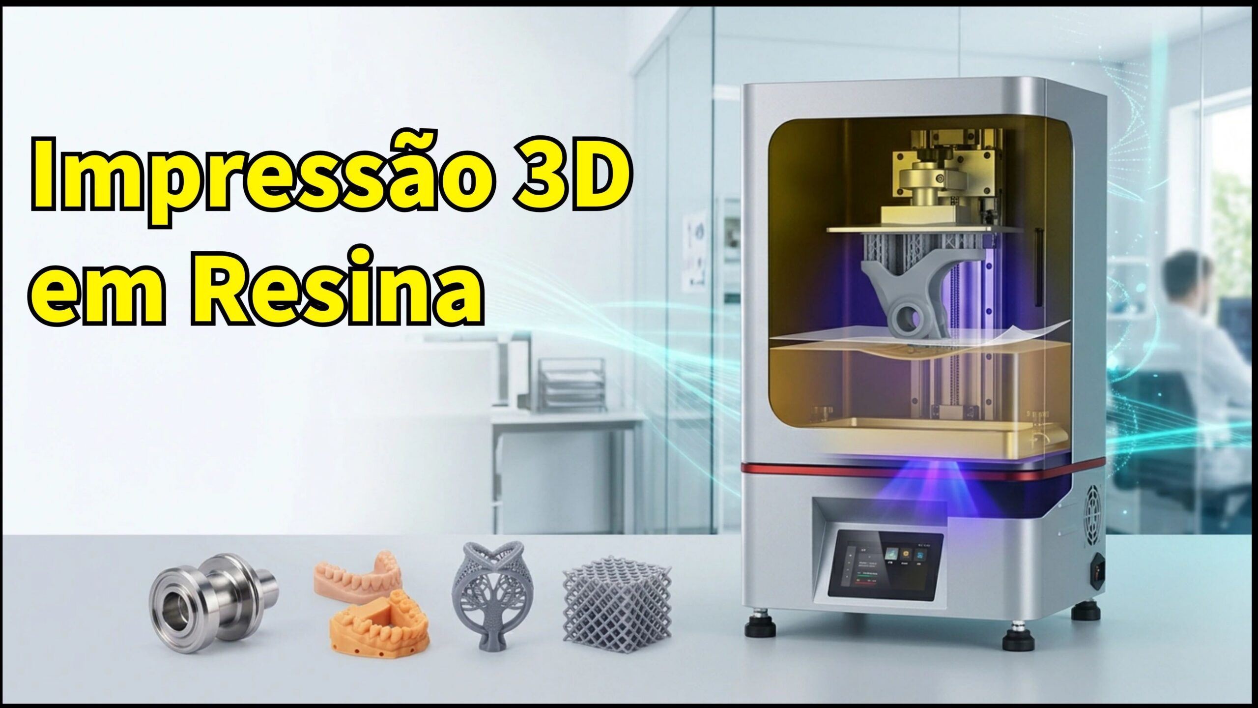 Impressão 3D em Resina: Como Funciona, Aplicações, Vantagens e Limitações