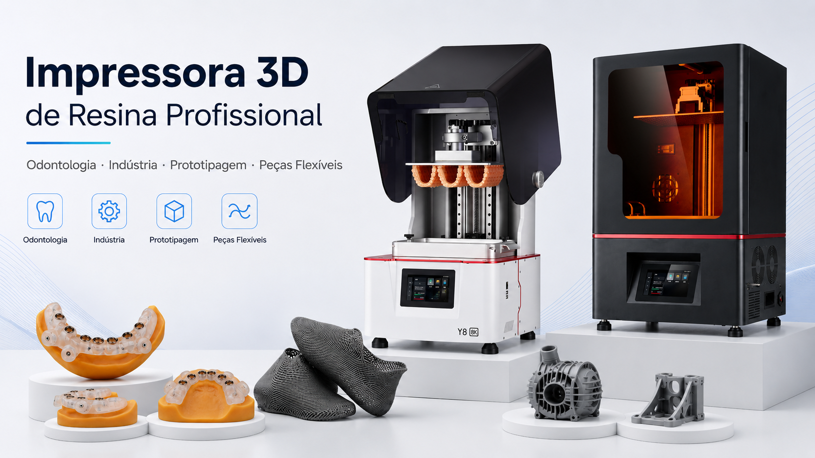 impressora 3d de resina profissional