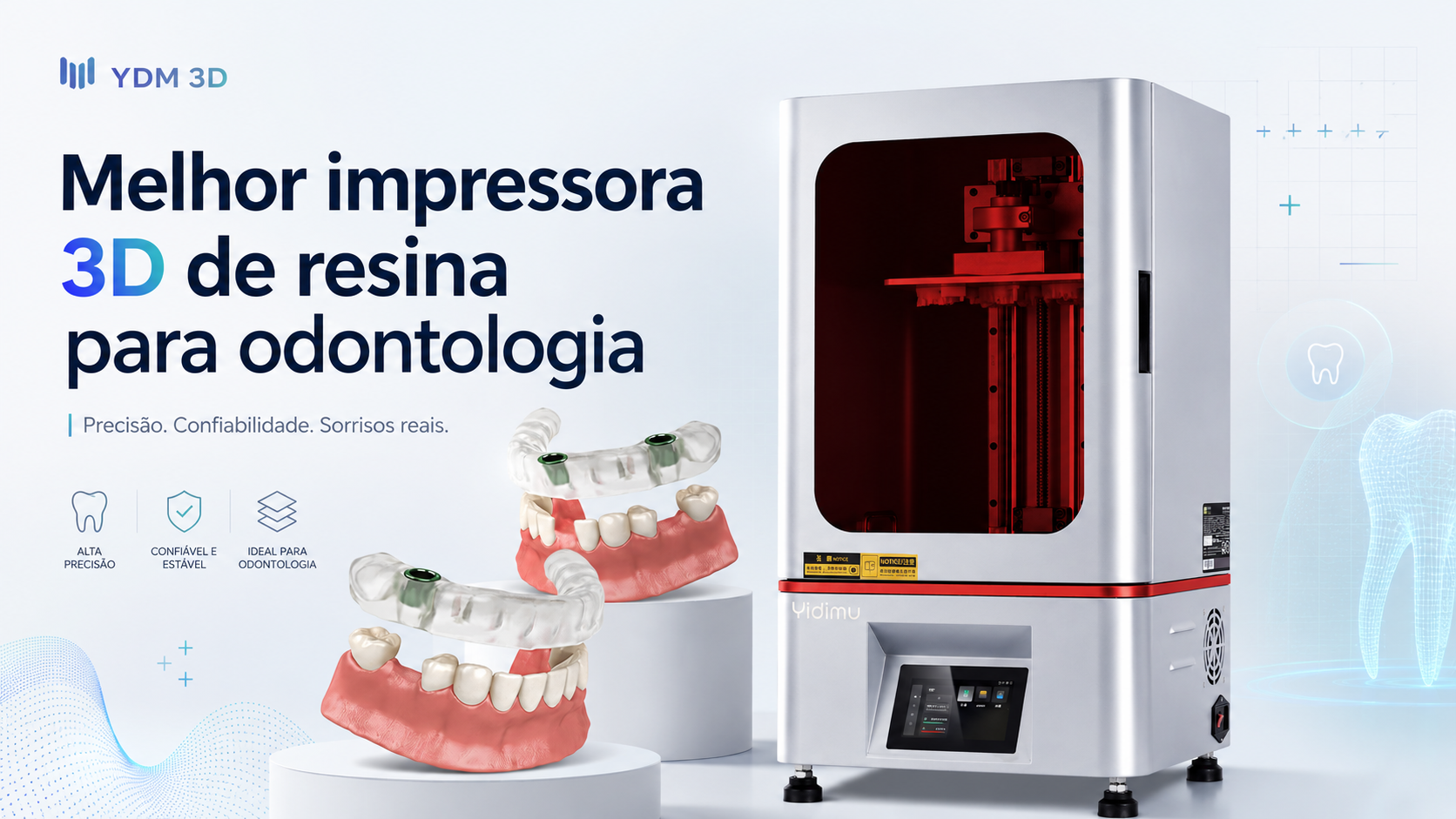 melhor impressora 3d de resina para odontologia