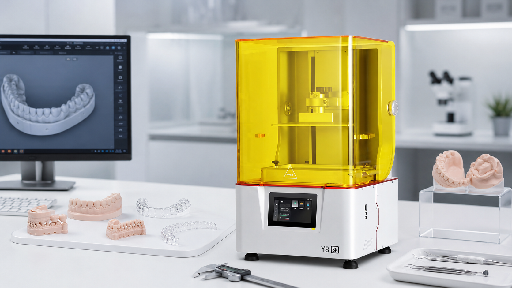 modelo para alinhador impresso em 3d