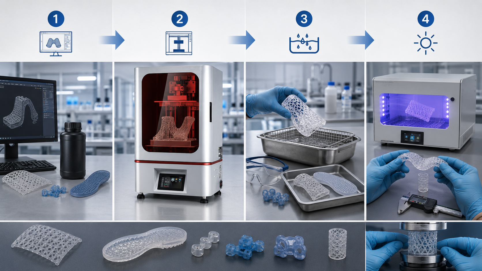 resina flexível para impressão 3d