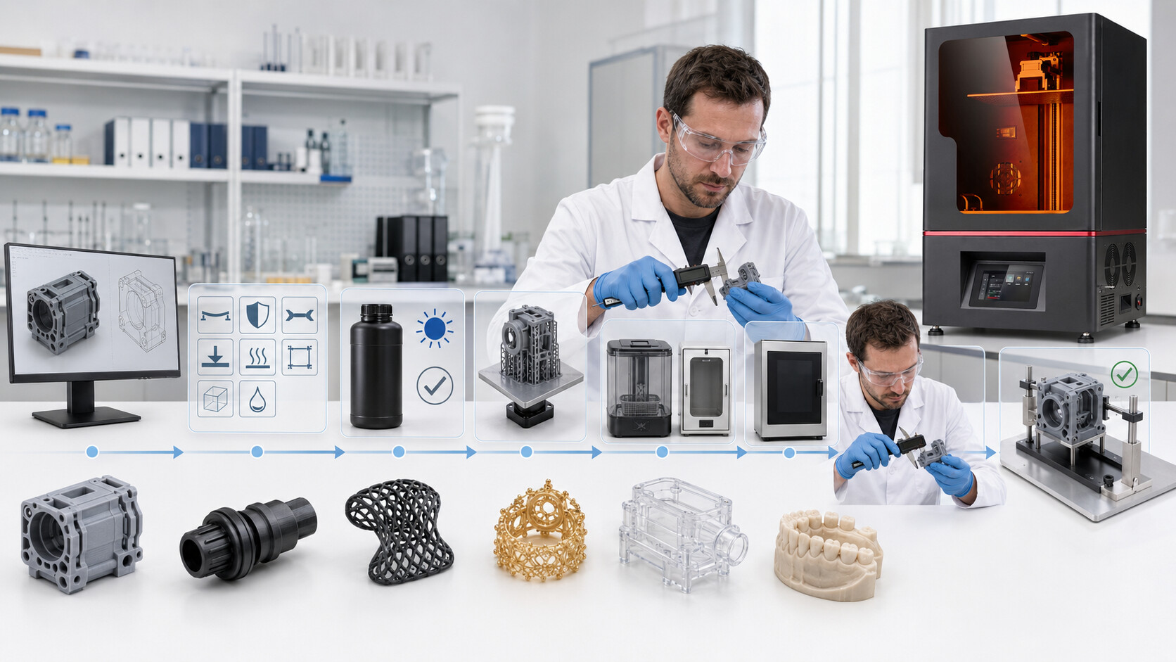 resina para impressora 3d
