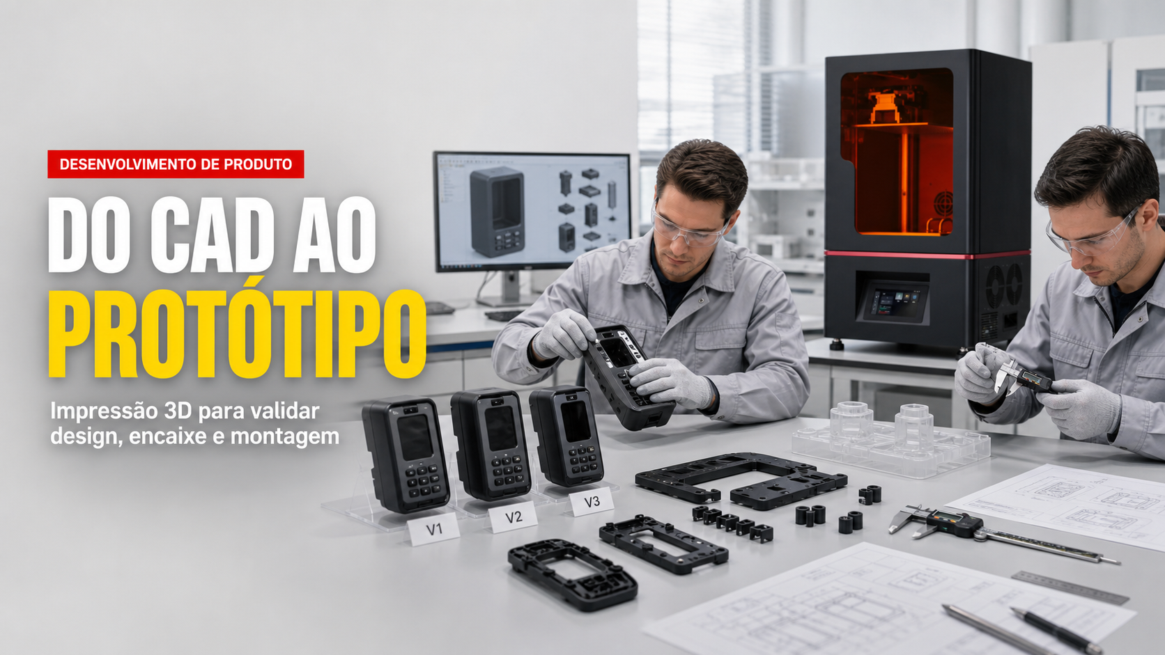 impressão 3d para desenvolvimento de produto