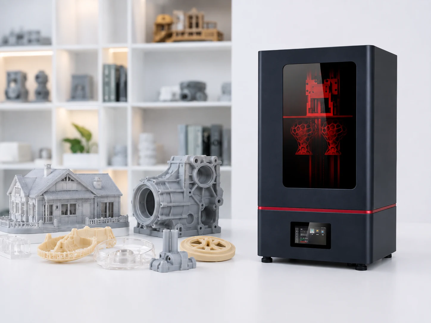 impressora 3d de resina para oficina de modelos guia