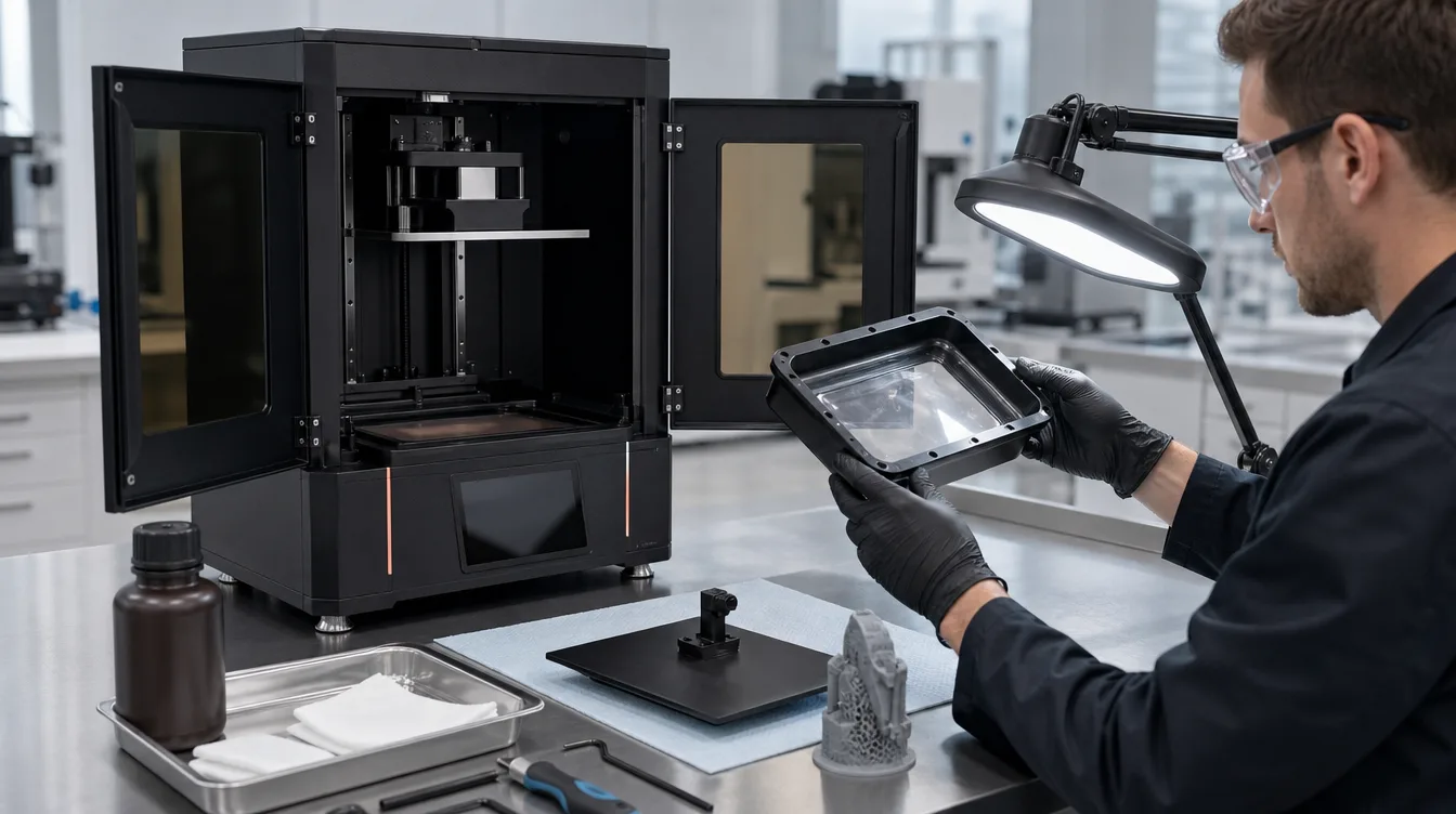 Peças da Impressora 3D de Resina