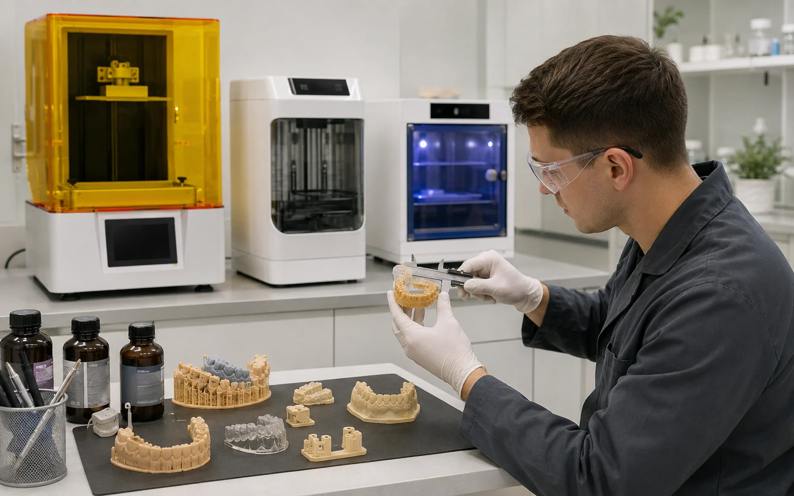 Resina dental para impressão 3D