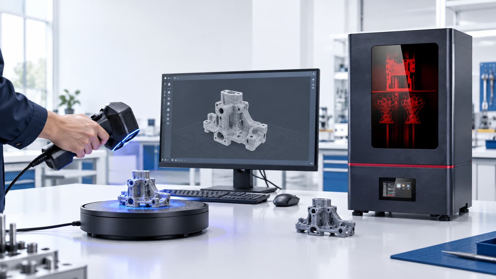Scanner para Impressora 3D: Como Escolher e Usar
